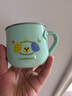 樂扣樂扣寶寶吸管杯嬰兒喝奶杯2歲牛奶杯兒童水杯家用敞口杯幼兒園杯子 曬單實(shí)拍圖