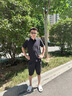 太子龍男士短袖polo衫2025夏季透氣純色百搭商務(wù)休閑抗皺翻領(lǐng)男士t恤 黑色 XL 建議140-160斤 曬單實(shí)拍圖