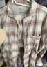 無印良品（MUJI）女式 無側(cè)縫法蘭絨 睡衣 家居服套裝  淺粉紅色4A M 曬單實拍圖