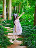 叮當(dāng)貓洛麗塔女童公主裙夏裝洋氣兒童蓬蓬網(wǎng)紗連衣裙夏季小女孩生日裙子 9247粉色-短袖 110 曬單實(shí)拍圖