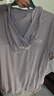 北面（The North Face）【涼感系列】SUN SMOOTH涼感防曬衣UPF50+男女輕薄防水25春夏87VW 0TI/淺灰 L /175 曬單實(shí)拍圖