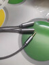 霓聰電腦耳機麥克風二合一轉(zhuǎn)接線話筒3.5mm接口圓孔一分二臺式主機筆記本轉(zhuǎn)換音頻分線器通話延長線 美標耳機【灰色】耳機耳麥 二合一 0.5米 曬單實拍圖