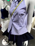 UR2025夏季新款女裝休閑假兩件層次感抽繩短褲UYU650031 墨藍(lán) S 曬單實(shí)拍圖