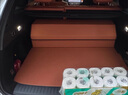 麗卡尼適用理想one汽車(chē)后備箱儲物箱L9L8L7L6車(chē)載收納箱整理置物盒用品 皮質(zhì)橙色+車(chē)標【備注車(chē)型】 曬單實(shí)拍圖