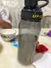 希樂(lè )（cille）塑料水杯大容量tritan夏季男女學(xué)生運動(dòng)健身便攜刻度茶水分離杯子 曬單實(shí)拍圖
