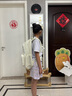Gmt for kids初高中生書包小學(xué)護(hù)脊減負(fù)雙肩包5-12年級(jí)大容量5-6年級(jí)女白image 曬單實(shí)拍圖