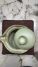 周澤堂 景德鎮(zhèn)汝窯高端功夫茶具 陶瓷泡茶杯茶壺蓋碗禮盒整套裝高檔送禮 知行旅行茶組 (一壺送兩杯） 曬單實(shí)拍圖
