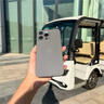 圖璐璐【自帶鏡頭膜】適用蘋果16/15Promax手機殼iPhone14pro全包防摔13PM男超薄磨砂plus新款散熱保護套 【鈦原色】超薄-散熱-防指紋 蘋果15promax【自帶鏡頭膜】 曬單實拍圖
