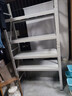貨架倉儲多層置物架倉庫庫房重型儲物架超市快遞貨物收納架 白色四層主架【強悍承重】 倉儲級105*40*200 承重350KG 曬單實拍圖