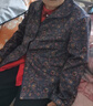 桓黎奶奶裝春裝襯衫老年人女裝春秋外套薄款70歲80媽媽套裝老太太衣服 藍(lán)色 5XL 【推薦145-160斤】 曬單實(shí)拍圖