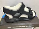 斯凱奇（Skechers）涼鞋男夏季軟底踩屎感外穿男鞋透氣拖鞋沙灘鞋232893 曬單實拍圖