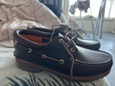 添柏嵐（Timberland）官方男鞋經(jīng)典船鞋牛皮手工縫制樂(lè)福鞋偏大|30003 30003W/棕色/寬版 偏大：正常腳型推薦小半碼 41 曬單實(shí)拍圖