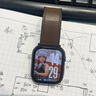 BHO適用蘋(píng)果手表表帶apple watch s10/ultra2表帶真皮iwatch s9/8/7/6/5/4/se真皮磁吸扣手表帶 曬單實(shí)拍圖