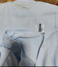 京東京造兒童t恤男5A抑菌新疆棉圓領(lǐng)衣服男裝打底衫印花 白色140 曬單實拍圖
