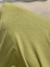 皮爾卡丹（pierre cardin）圓領(lǐng)短袖T恤男士棉質(zhì)夏季純色薄款運(yùn)動(dòng)修身彈力體恤青年大碼上衣 黑色 XL 【140斤左右穿】 曬單實(shí)拍圖