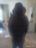 卡賓男裝長款羽絨服秋冬款90白鴨絨鴨絨大衣外套保暖 煤黑色01 XL /180/52 曬單實(shí)拍圖