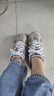 NEW BALANCE  NB878官方老爹鞋男鞋女鞋情侶復古灰色網(wǎng)面透氣低幫休閑運動鞋 灰色 CM878MC1 38 (腳長23.5cm) 曬單實拍圖