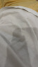 無印良品（MUJI）強(qiáng)捻 法國(guó)袖罩衫 短袖上衣女款女裝純棉25年夏季 BC2MMC5S 黑色 M (160/84A) 曬單實(shí)拍圖