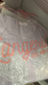 蘭卓麗（Langerie）純棉家居服女上下套裝短袖雙層防凸點(diǎn)舒適透氣睡衣薄款2025夏季 馬卡龍紫 M (160) 曬單實(shí)拍圖