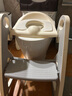 世紀(jì)寶貝（babyhood）兒童馬桶輔助器 加大便圈階梯架座便器 家用寶寶梯子 穩(wěn)固防滑 曬單實(shí)拍圖