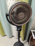 夏普（SHARP)風(fēng)精靈空氣循環(huán)扇電風(fēng)扇落地扇家用臥室大風(fēng)力靜輕音自清潔一級(jí)能效搖頭電扇PJ-CD433A-W 曬單實(shí)拍圖
