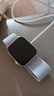 Apple/蘋果 Watch SE 智能手表GPS款44毫米銀色鋁金屬表殼青云色回環(huán)式運(yùn)動(dòng)表帶MXFD3CH/B 曬單實(shí)拍圖
