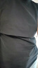 米度麗哺乳裝外出t恤哺乳衣喂奶衣服短袖寬松上衣潮媽孕期 活性黑 M碼（建議80-110斤左右） 曬單實拍圖