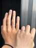 愛的風(fēng)向極星銀情侶戒指一對(duì)男女款結(jié)求婚對(duì)戒生日情人節(jié)禮物送女友老婆 極星情侶對(duì)戒一對(duì)【免費(fèi)刻字】 曬單實(shí)拍圖