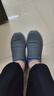 斯凱奇（SKECHERS）男鞋秋季一腳蹬健步鞋軟底戶(hù)外休閑運動(dòng)鞋54626 曬單實(shí)拍圖