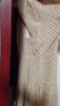 帕羅（PALUOPO）售完不補(bǔ)】清倉真絲連衣裙女裝顯瘦遮肚子夏季小個(gè)子桑蠶絲印花裙 ES2923JD L (165/88A) 曬單實(shí)拍圖