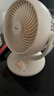 美的（Midea）【小型風扇】輕音臺式桌面空氣循環(huán)扇家用柔風電風扇宿舍辦公迷你臺扇落地扇空調(diào)伴侶 GAF18AD 曬單實拍圖