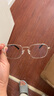 依視路（ESSILOR）鉆晶非球面膜致超薄鏡片防藍光清透定制男女近視眼鏡可配度數 金屬-全框-2023SV-銀色 1.60折射率 曬單實拍圖
