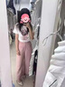 婳如嫣抗皺天絲亞麻九分闊腿褲女2025夏季薄款新款松緊高腰休閑直筒褲子 黃色 L 【106-115斤】 曬單實拍圖