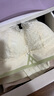 俏蓓依無磁無鐵內(nèi)衣進(jìn)安檢門小胸聚攏上托顯大防下垂收副乳調(diào)整型文胸罩 香檳白 XL 38/85ABC（中厚1.8CM） 曬單實(shí)拍圖