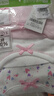 印品棉棉屋女童背心3件裝兒童純棉網(wǎng)眼女孩中大童寶寶日系全棉打底吊帶上衣 白粉心背心 3件裝 130 曬單實(shí)拍圖