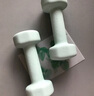 Keep彩色浸塑啞鈴男女健身女士手臂塑形力量訓(xùn)練 薄荷綠 1.5kg*2 曬單實拍圖