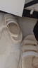 駱駝（CAMEL）海浪運(yùn)動涼鞋女透氣厚底魔術(shù)貼沙灘鞋 X25B16L2039 米色 38 曬單實(shí)拍圖