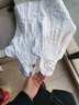 曇蓓漫成人汗巾大人運動吸汗純棉夏天后背部隔汗毛巾老人產婦墊背初中生 成人吸汗巾【 4條裝 /表情款】 A類 (48*30cm）100%棉 6層棉紗 曬單實拍圖