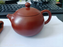 藏壺天下宜興紫砂壺名家純?nèi)止ぴV大紅袍西施壺家用功夫茶具泡茶壺套裝 1壺2杯套裝 210ml 曬單實拍圖