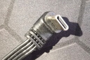 ONRI USB扁平硅膠軟線type-c充電 usb轉(zhuǎn)Type-c供電線USB2.0版數(shù)據(jù)上下左右L型彎頭直角排線 （USB直頭）轉(zhuǎn)（TYPE-C上下） 1米 曬單實(shí)拍圖