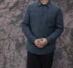CAIDEN KETCH品牌男裝夾克男士2025年秋冬季新款翻領(lǐng)中年茄克衫商務(wù)休閑上衣男 湖藍(lán) 羽絨款 【現(xiàn)貨速達(dá)】 XL 180 曬單實拍圖
