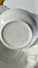 巨亮碗盤餐具飯碗面碗陶瓷碗盤子菜碟餐盤碟子釉下彩北歐風簡約碗餐具 【釉下彩】7英寸盤子【1個】 曬單實拍圖