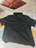 安踏短袖男POLO衫夏季新款男士t恤冰絲透氣運(yùn)動(dòng)衣服黑色上衣高端男裝 曜石黑 XL 曬單實(shí)拍圖