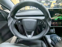 YZ適用tesla特斯拉model3Y方向盤套超薄吸汗車內(nèi)飾裝飾改裝丫配件 煥新版Model3鹿皮絨方向盤套-灰 曬單實拍圖