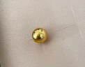 六福珠寶 足金珠光黃金轉(zhuǎn)運珠路路通串珠 計價 G01G0007DS 約1.04克 曬單實拍圖