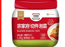 清凈園宗家府切件泡菜1200g瓶裝韓國(guó)泡菜辣白菜下飯菜咸菜 曬單實(shí)拍圖
