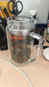 富光雙層玻璃杯商務(wù)泡茶杯子大容量耐熱辦公水杯過(guò)濾帶把銀色320ml 曬單實(shí)拍圖