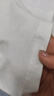 歌莉婭 夏季新品繡花女高級感白色正肩氣質(zhì)潮流T恤短袖打底衫1E4R0B010 05W米白 M 曬單實拍圖