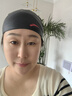 安踏泳帽男女成人兒童加大舒適硅膠不勒頭長發(fā)護耳訓(xùn)練純色防水游泳帽 黑色款硅膠泳帽（成人防水泳帽） 曬單實拍圖