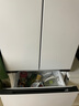 美的（Midea）418法式多門四開門電冰箱超薄平嵌小戶型家用冰箱一級(jí)能效國家補(bǔ)貼20%大容量無霜MR-418WFPE白色 曬單實(shí)拍圖